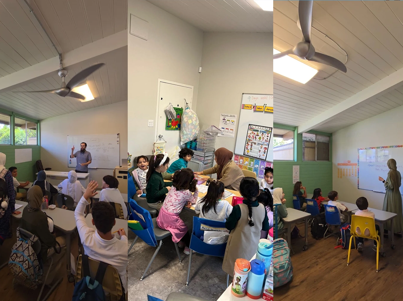 Students learning and thriving at Al-Azhar Islamic Academy